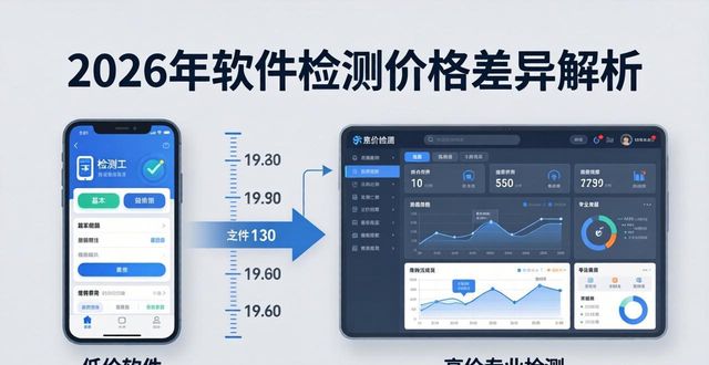 软件检测价格多少钱合理？2026年报价指南一次看懂